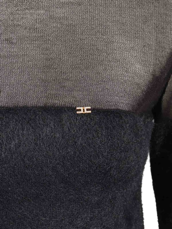 The Best Shops ELISABETTA FRANCHI: クルーネック - クルーネック - 黒
