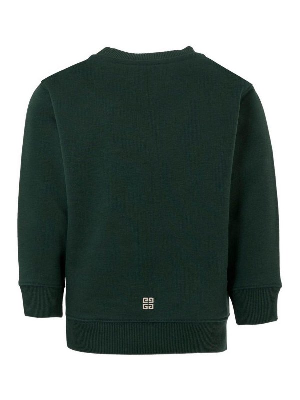 GIVENCHY: Sweatshirts & Sweaters online - Crewneck Sweatshirt With Logo For Boys