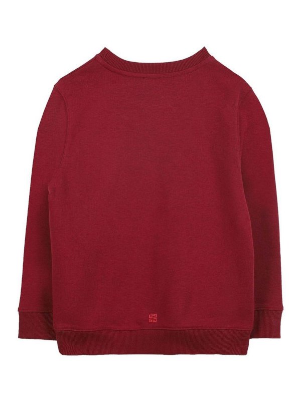 GIVENCHY: Sweatshirts und Pullover online - Sweatshirt - Dunkelrot