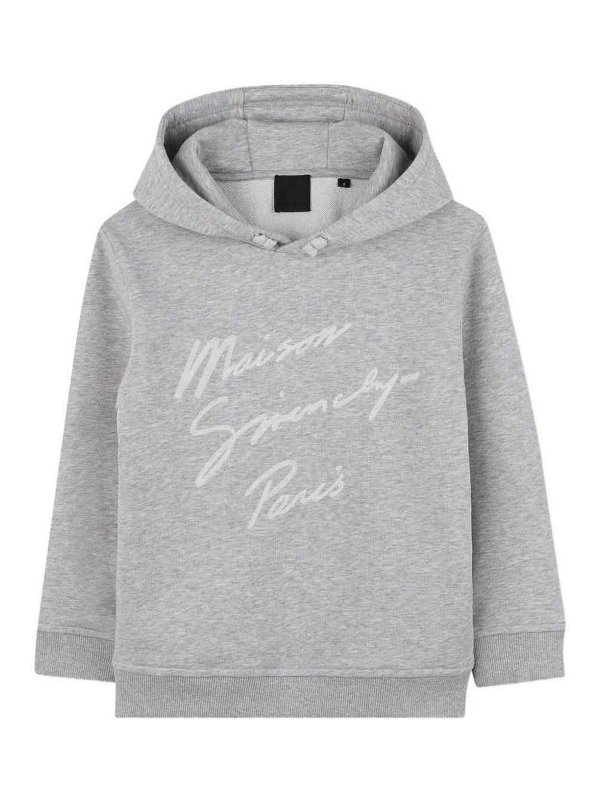 GIVENCHY: Sweatshirts & Sweaters - Hooded Sweatshirt With Print