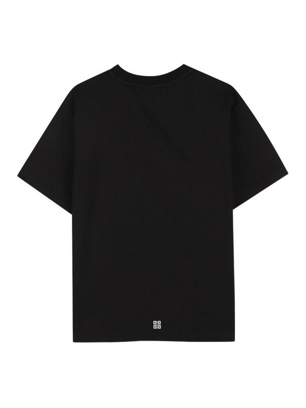 GIVENCHY: t-shirts online - Cotton T-Shirt With Print
