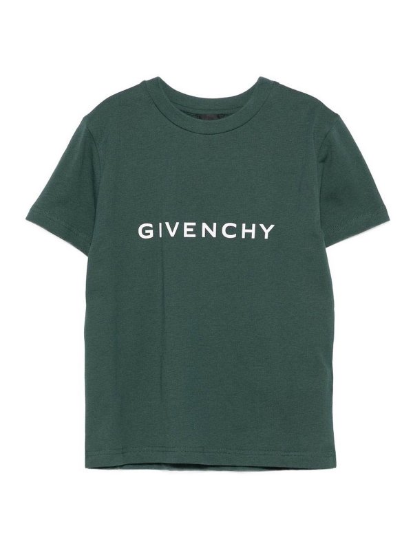 GIVENCHY: Tシャツ - Tシャツ - 緑
