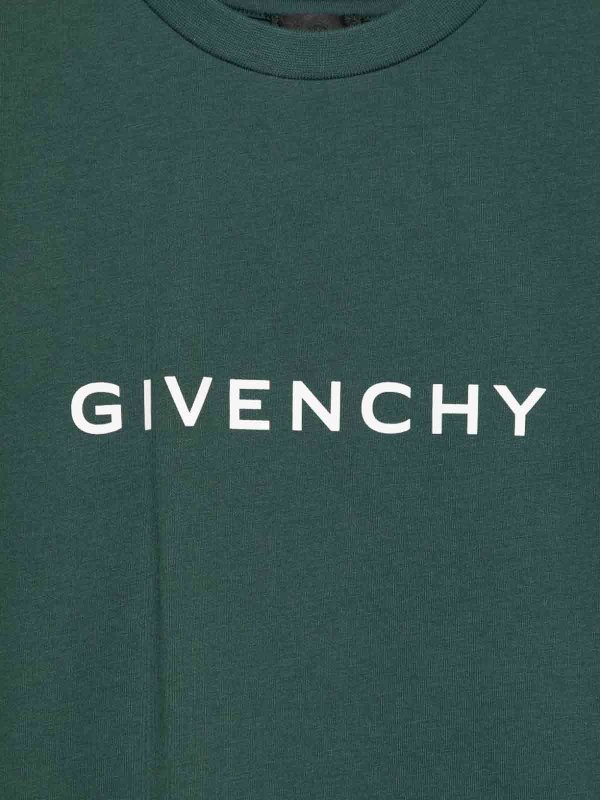GIVENCHY: Tシャツ online - Tシャツ - 緑