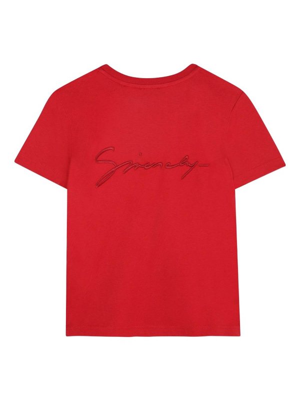 GIVENCHY: T-shirts online - T-Shirt - Dunkelrot