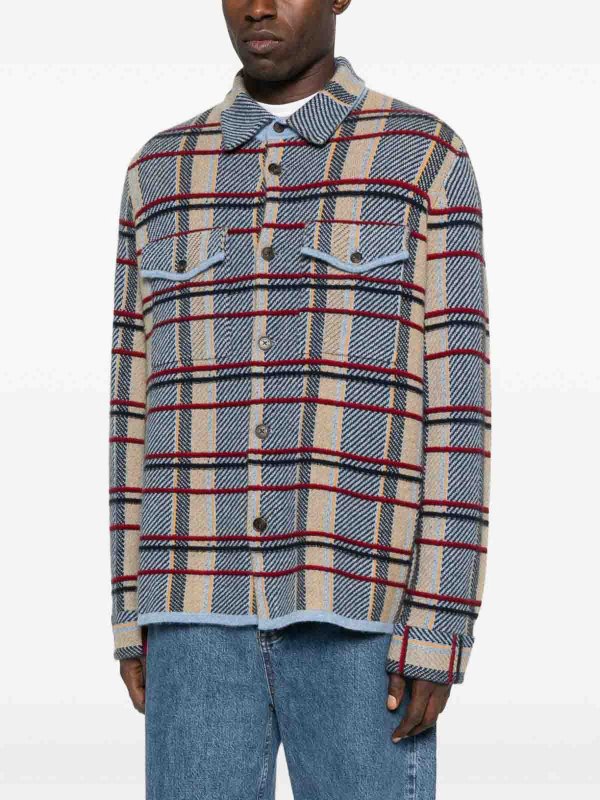 Cashmere Check Shirt shop online: GUEST IN RESIDENCE