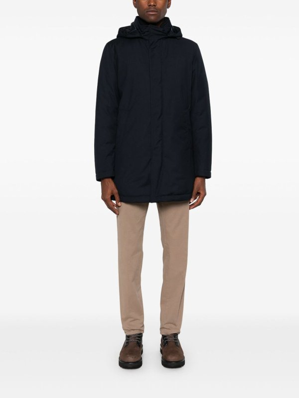 HERNO buy online Long Down Jacket With Hood