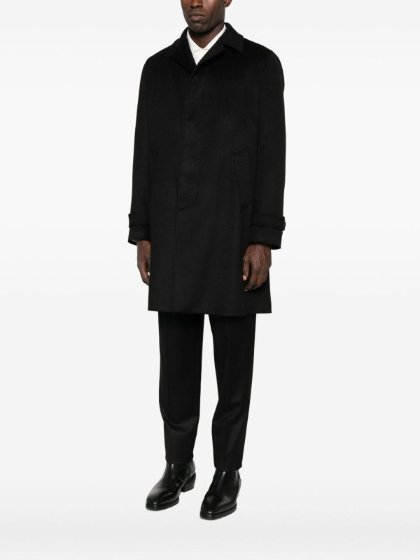 Trench-Coat - Noir shop online: LARDINI
