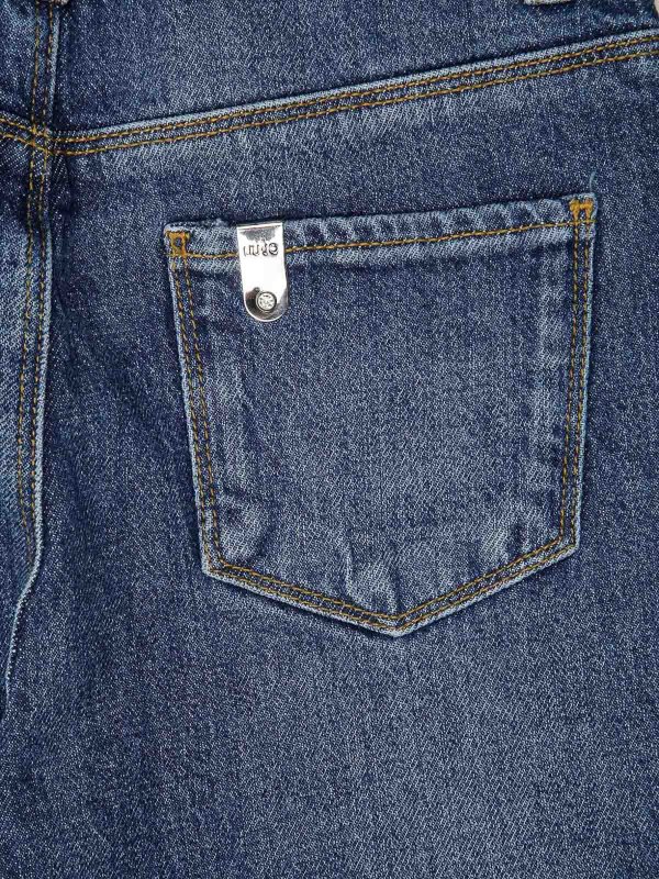 The Best Shops Liu Jo: jeans dritti, a sigaretta - Jeans a palloncini blu scuro