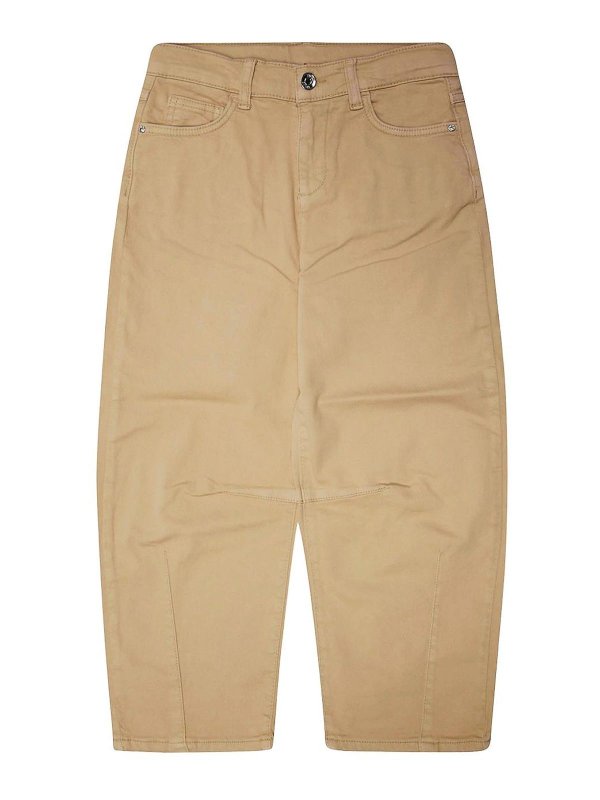 Liu Jo: Jeans à jambe droite - Jean Droit - Camel