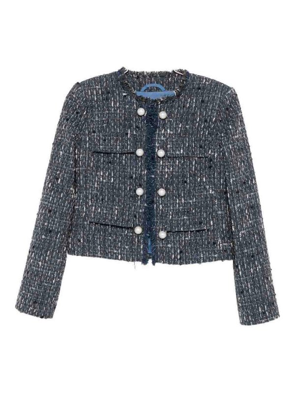 Liu Jo: Chaquetas casual - Chaqueta Casual - Azul