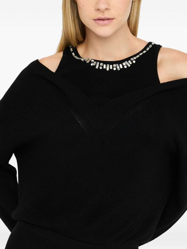 Liu Jo: Robe longueur genou online - Robe Au Genou - Noir