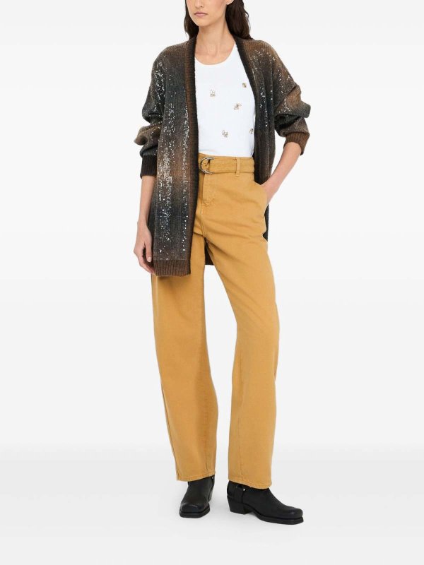 Rundhalspullover - Braun shop online: Liu Jo