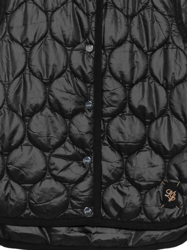 The Best Shops Liu Jo: Chaquetas y Chaquetones acolchados - Chaqueta Alcochada - Negro