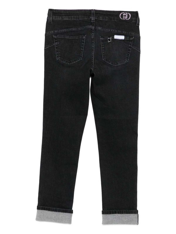 Liu Jo: ストレートジーンズ online - ストレートジーンズ - 黒