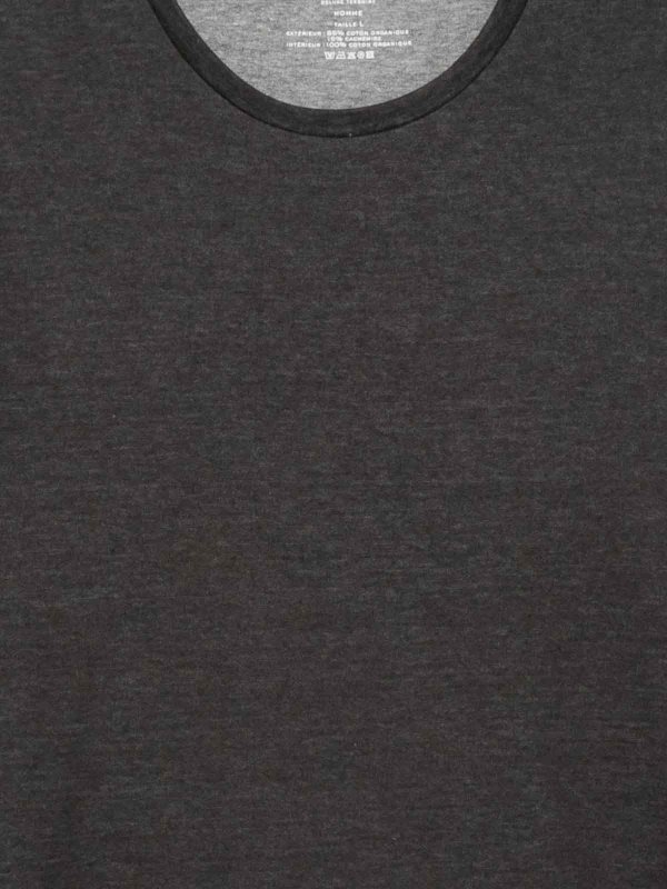 The Best Shops Majestic Filatures: t-shirts - Cotton Cashmere Blend Long-Sleeve T-Shirt