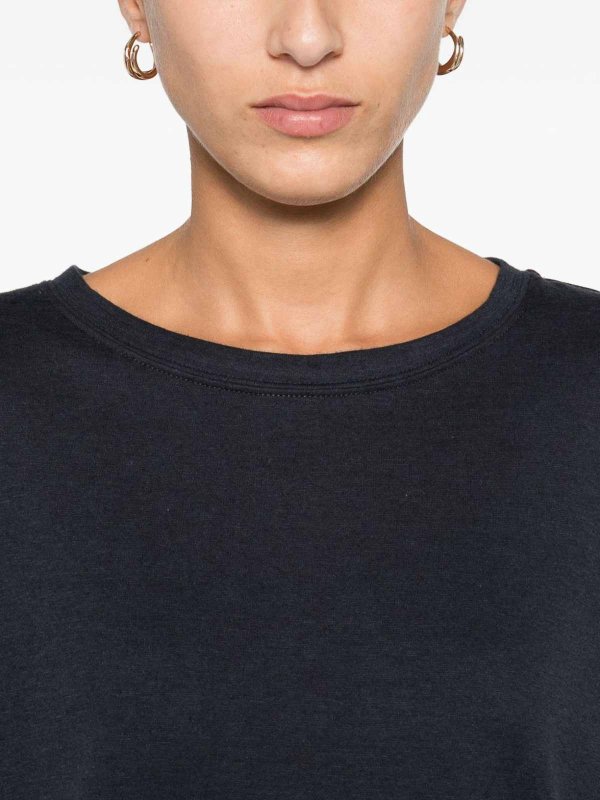 The Best Shops Majestic Filatures: クルーネック - クルーネック - ブルー