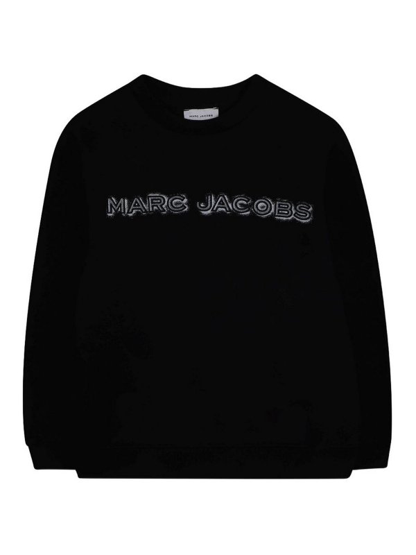 MARC JACOBS: Strickpullover mit Rundhalsausschnitt - Rundhalspullover - Schwarz