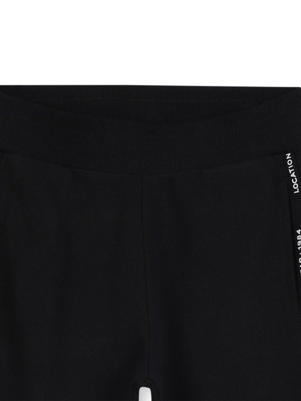 The Best Shops MARC JACOBS: pantaloni sport - Trackpants di cotone nero