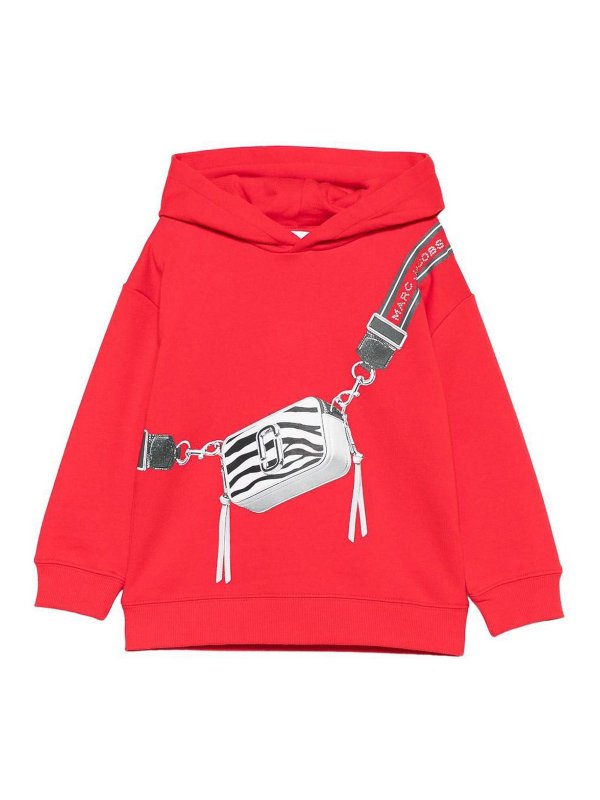 MARC JACOBS: Sudaderas y suéteres - Sudadera - Rojo