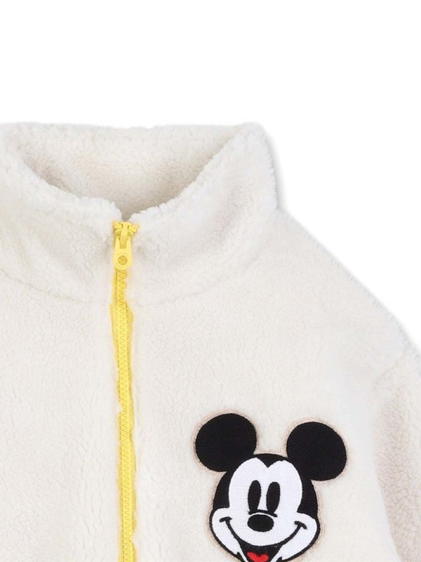 MARC JACOBS: Fur & Shearling Coats online - Mickey Mouse Zip-Up Teddy Jacket