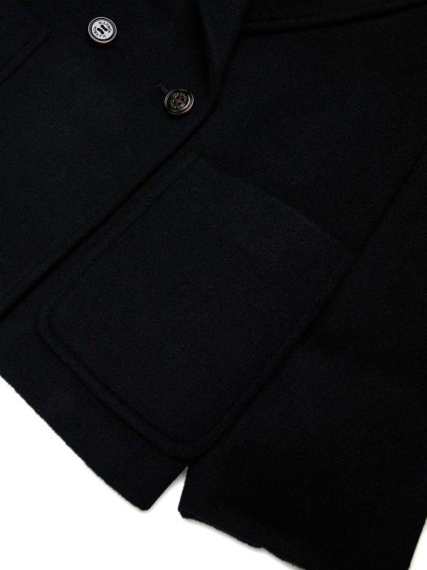 The Best Shops MAX&CO.: short coats - Short Black Wool Coat