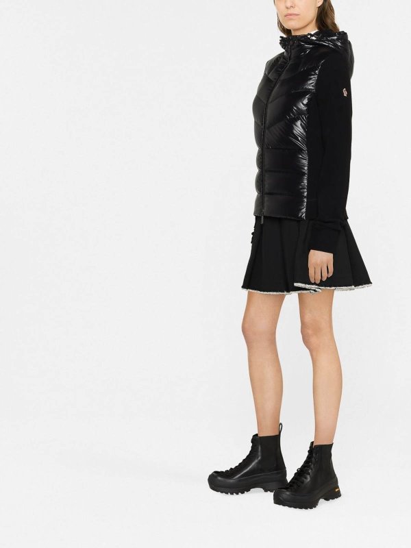 The Best Shops MONCLER: Suéteres con cuello pico - Suéter Cuello Redondo - Negro