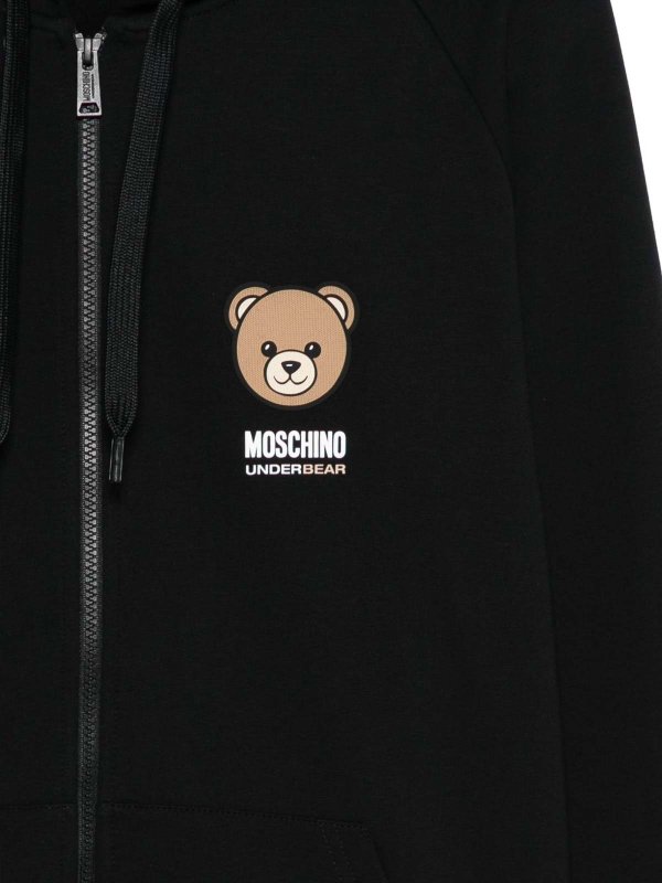 The Best Shops MOSCHINO: スウェット＆セーター - スウェットシャツ/セーター - 黒