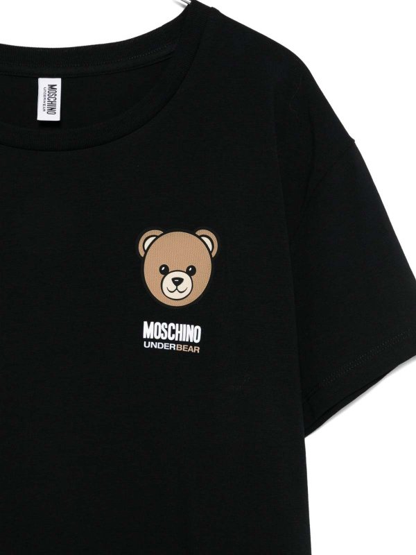 The Best Shops MOSCHINO: T-shirts - T-Shirt - Schwarz