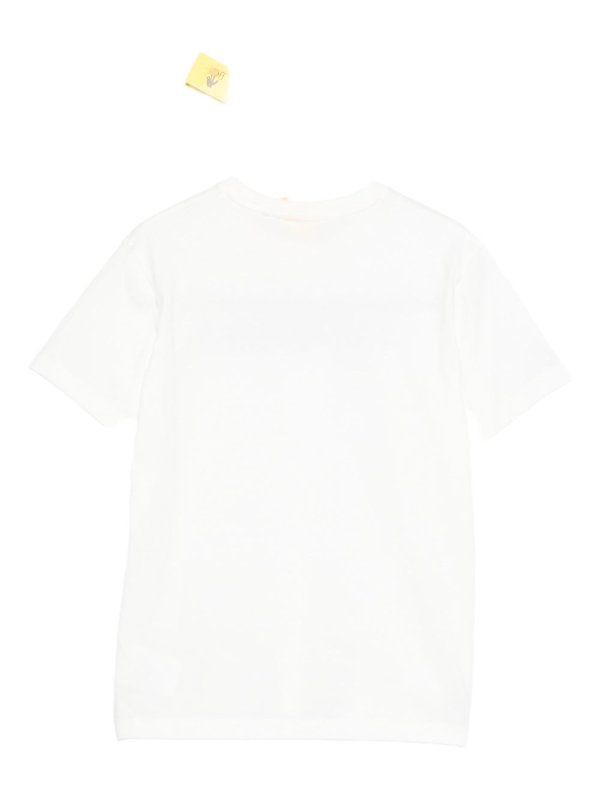 The Best Shops OFF-WHITE: t-shirts - Logo Cotton T-Shirt