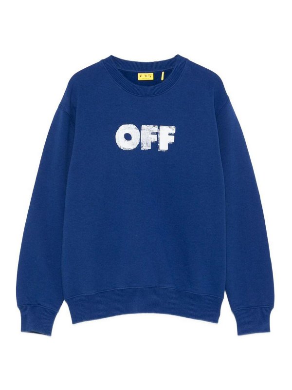OFF-WHITE: Sweatshirts und Pullover - Sweatshirt - Weiß