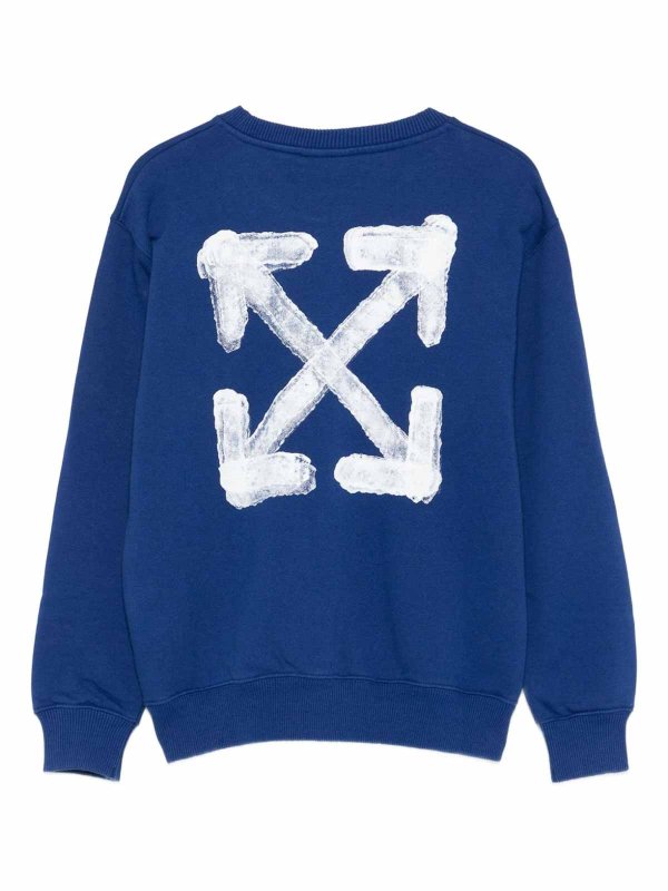 OFF-WHITE: Sweatshirts und Pullover online - Sweatshirt - Weiß