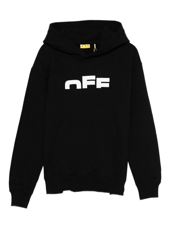 OFF-WHITE: Sweatshirts & Sweaters - Crew Neck Sweatshirt With Print