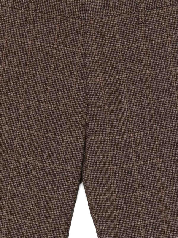 The Best Shops PAUL SMITH: casual trousers - Brown Trousers