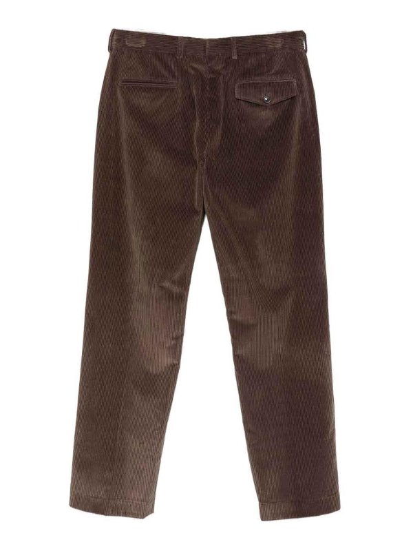 PAUL SMITH: casual trousers online - Velvet Casual Trousers