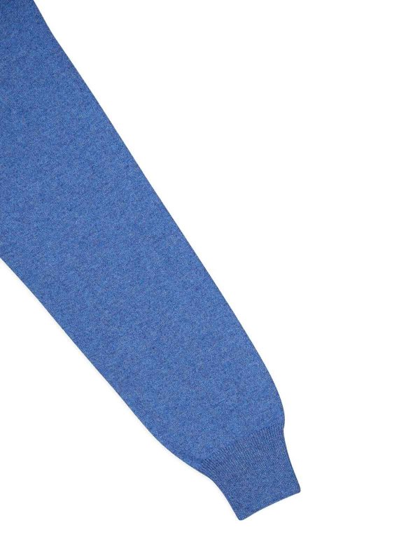 The Best Shops PIACENZA CASHMERE: Pull col rond - Pull Col Rond - Bleu