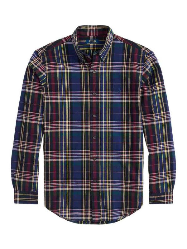 POLO RALPH LAUREN: Chemises - Chemise - Bleu