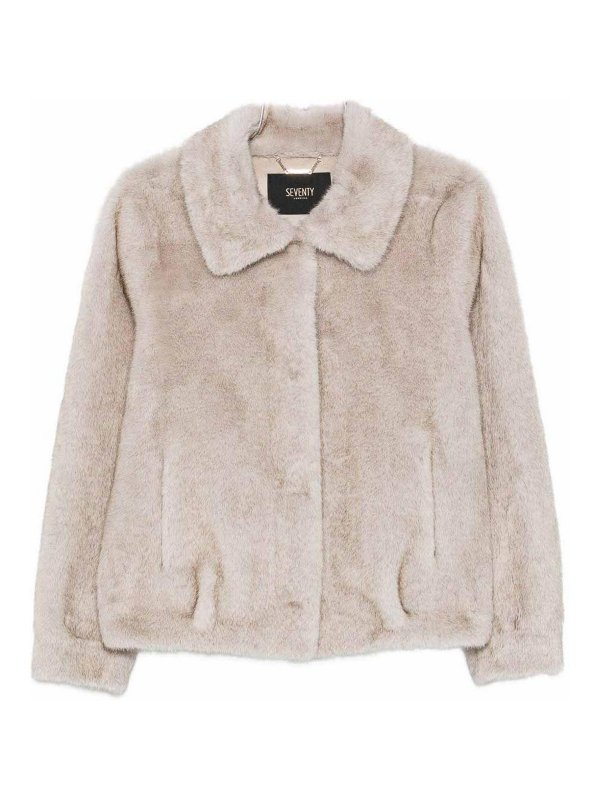 SEVENTY: Fur & Shearling Coats - Eco Fur