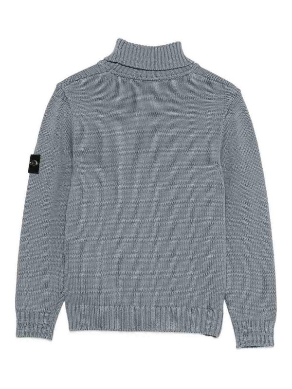 STONE ISLAND: Rollkragenpullover  und Polo-Ausschnitt online - Rollkragenpullover - Grau