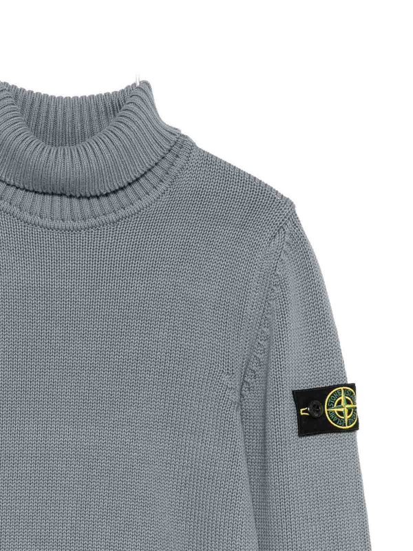 The Best Shops STONE ISLAND: Rollkragenpullover  und Polo-Ausschnitt - Rollkragenpullover - Grau