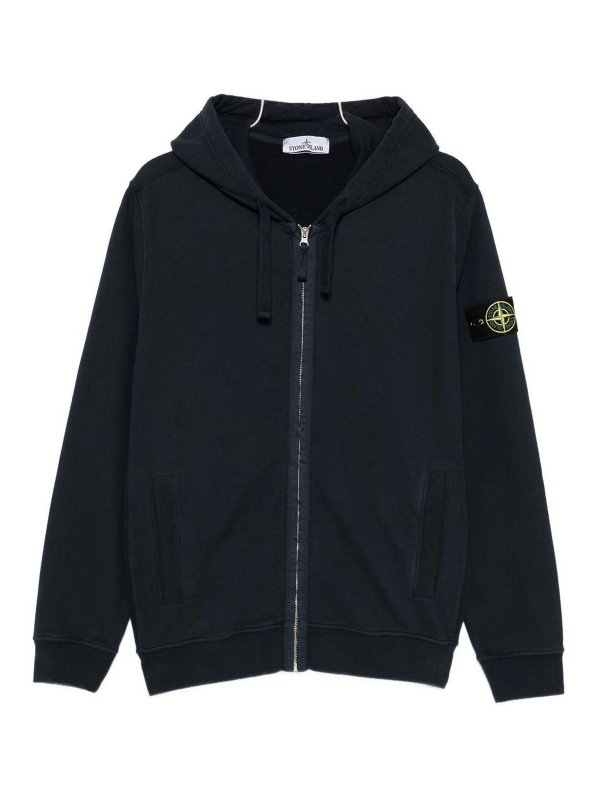 STONE ISLAND: スウェット＆セーター - スウェットシャツ/セーター - ブルー