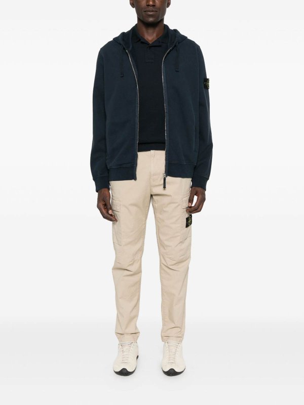 STONE ISLAND: スウェット＆セーター online - スウェットシャツ/セーター - ブルー