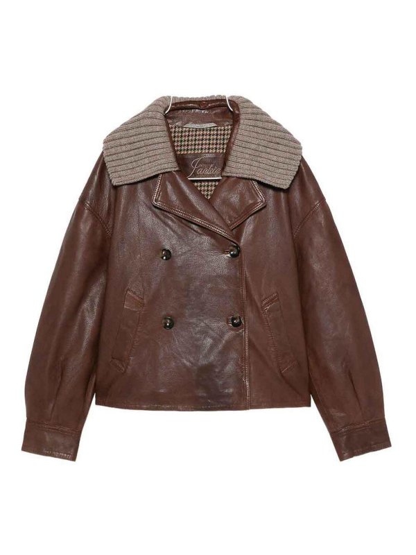 THE JACK AND JACKIE LEATHERS: blazers - Jacket