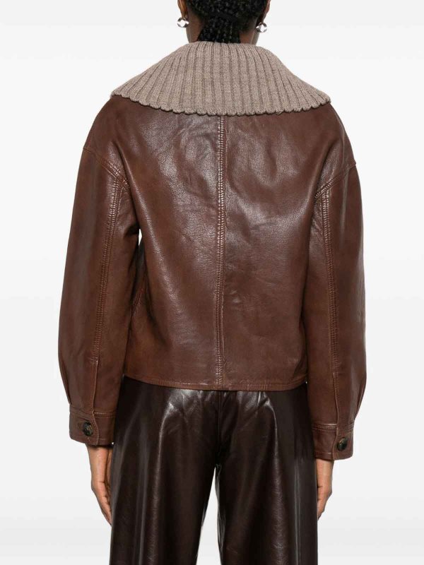 Jacket shop online: THE JACK AND JACKIE LEATHERS