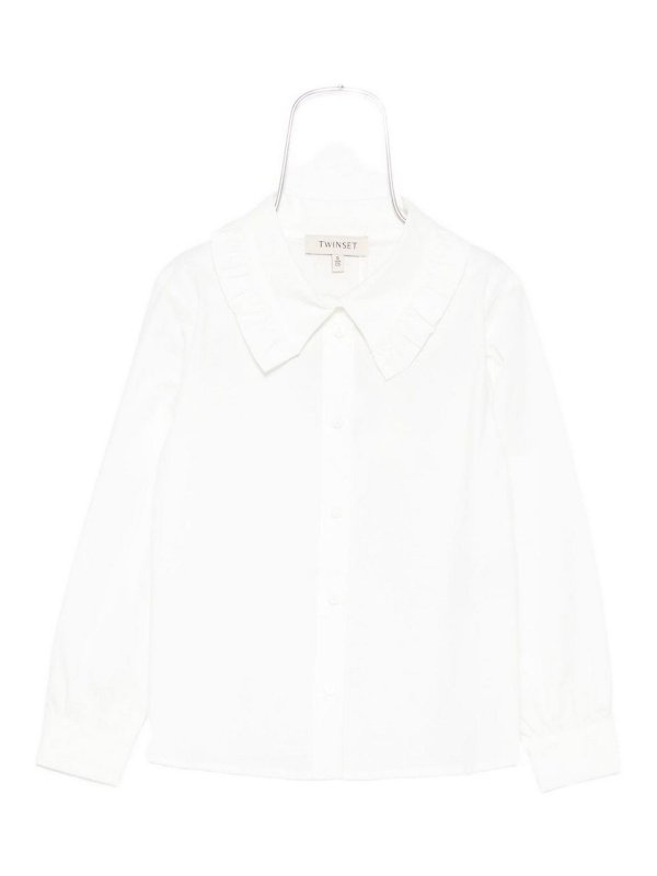 TWINSET: Hemden - Hemd - Weiß