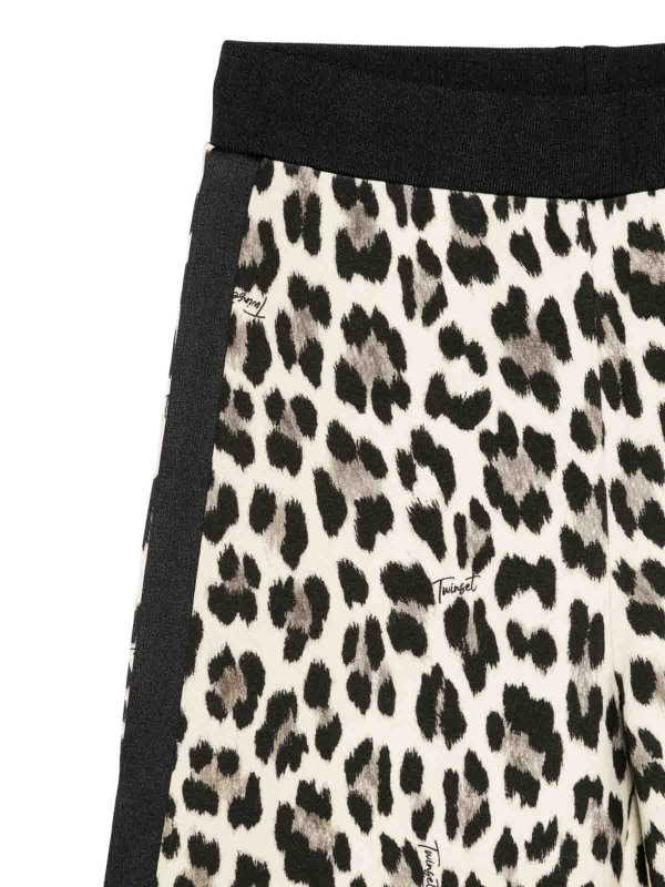 The Best Shops TWINSET: casual trousers - Leopard Trousers