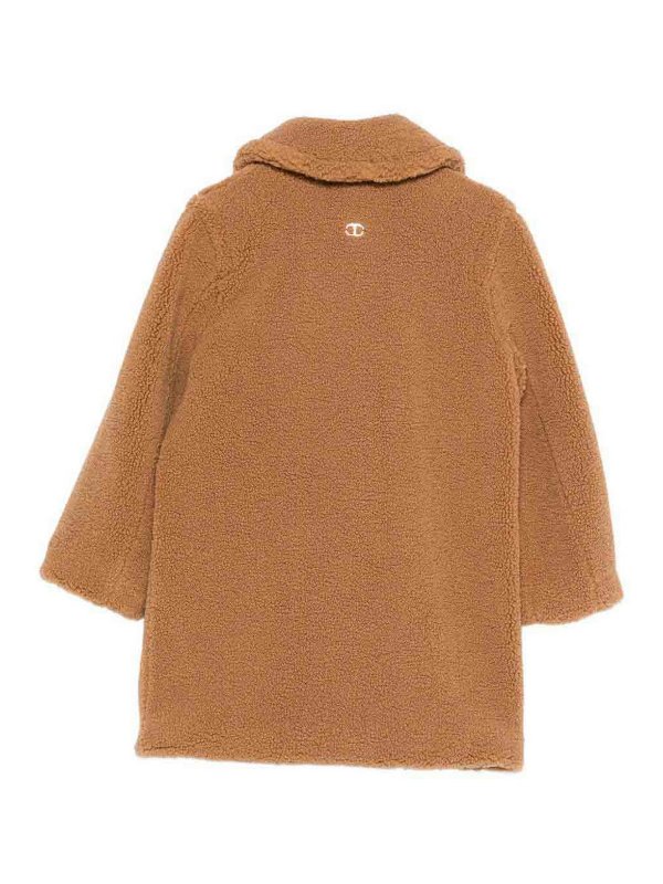 The Best Shops TWINSET: Fourrure - Manteau En Fourrure - Camel