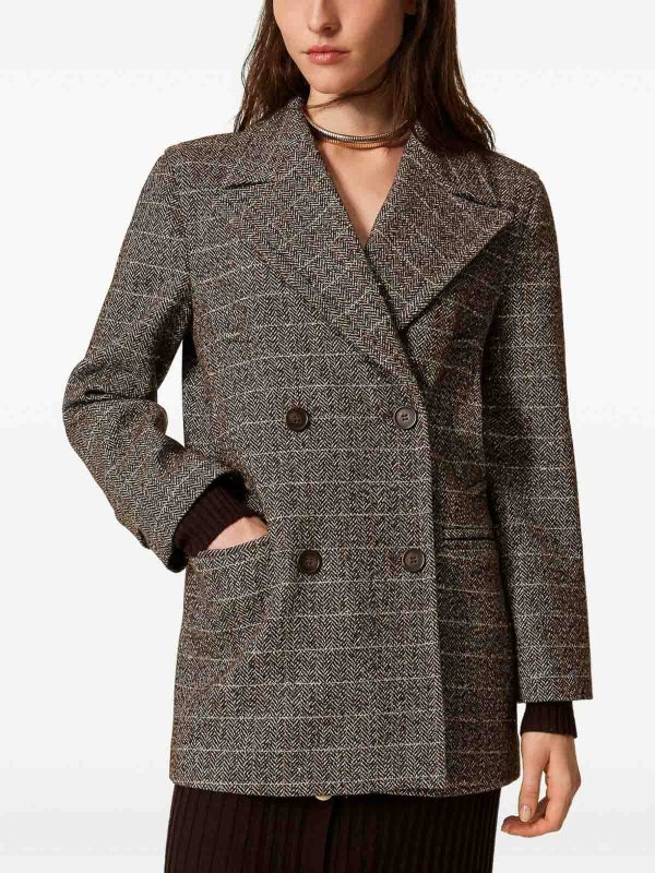 TWINSET: cappotti al ginocchio online - Cappotto