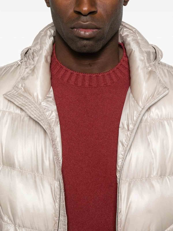 The Best Shops VENGERA: Strickpullover mit Rundhalsausschnitt - Rundhalspullover - Rot