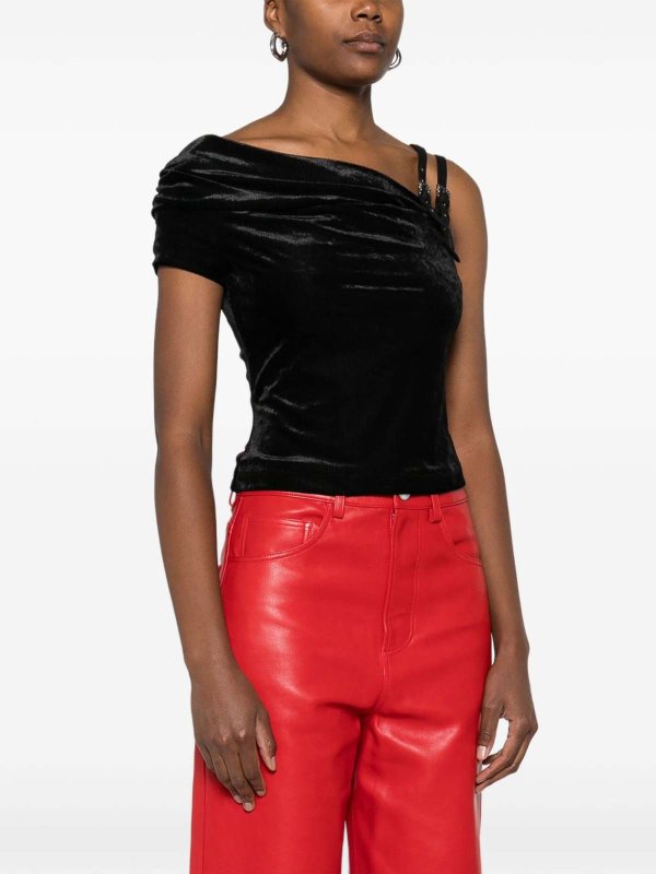 トップ/タンクトップ - 黒 shop online: VERSACE JEANS