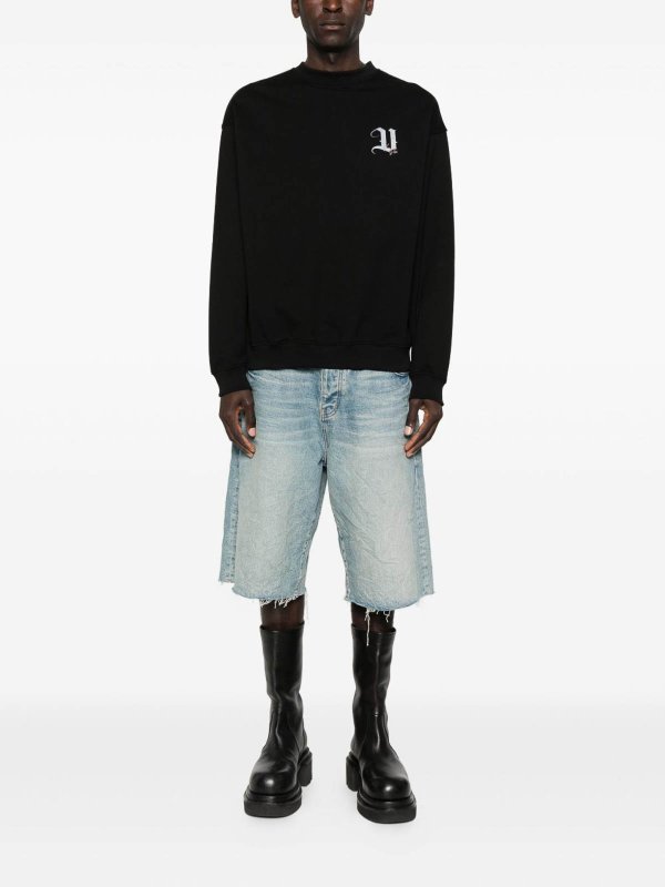 VISION OF SUPER: Strickpullover mit Rundhalsausschnitt online - Rundhalspullover - Schwarz